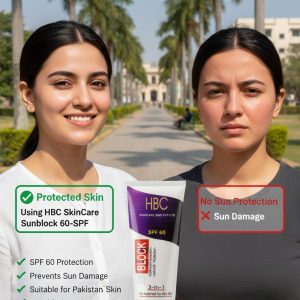 HBC Cosmetics Sunblock SPF 60
